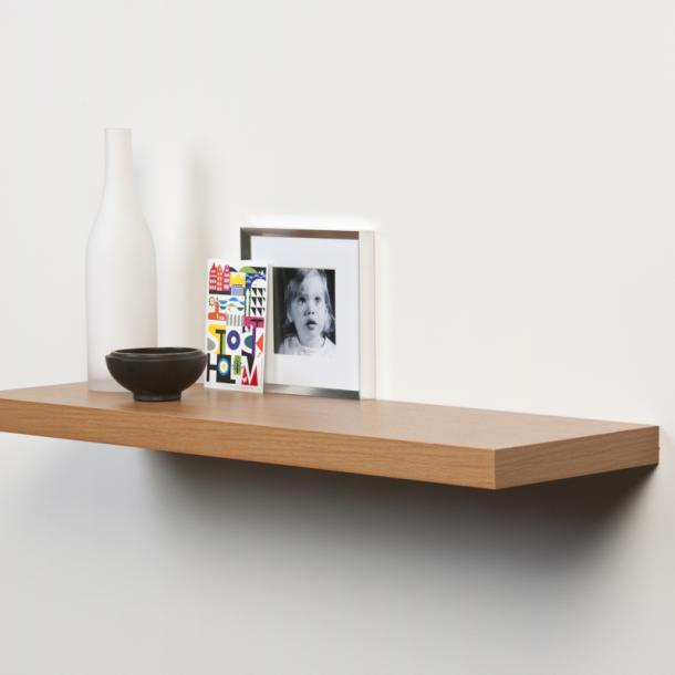Floating shelf XL4 push fix beech 38mm 60x23,5cm Duraline