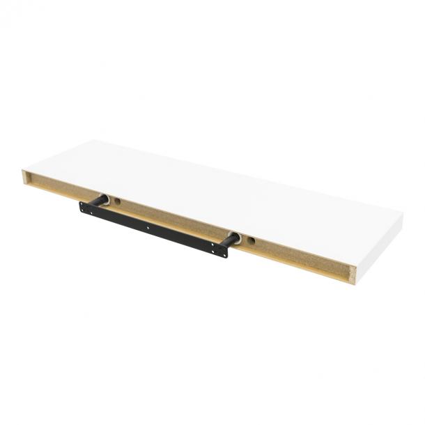 Arashigaoka matchmaker Eenheid Zwevende plank XL4 push fix mat wit 38mm 80x23,5cm | Duraline