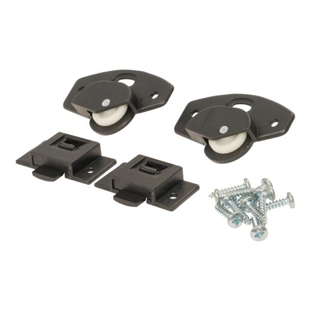 Sliding door parts S10 black Duraline